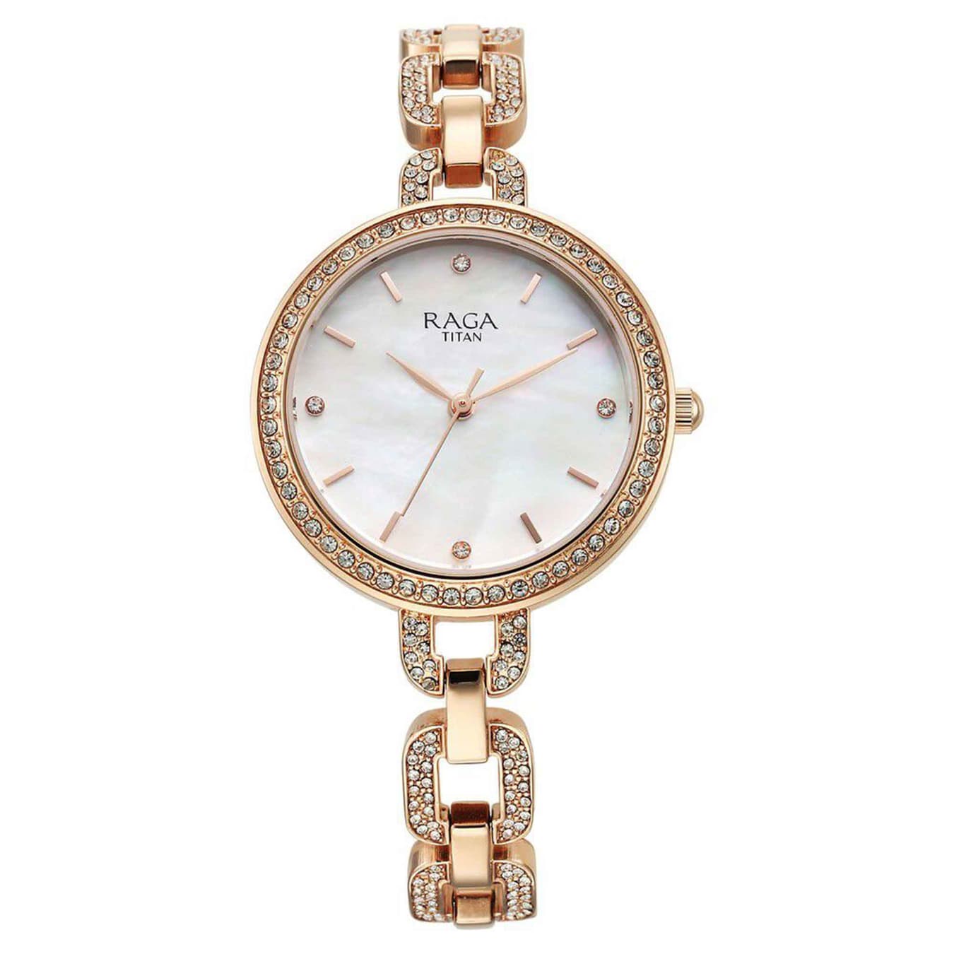 Women's White Casual Analog Watch - NU95272WM01