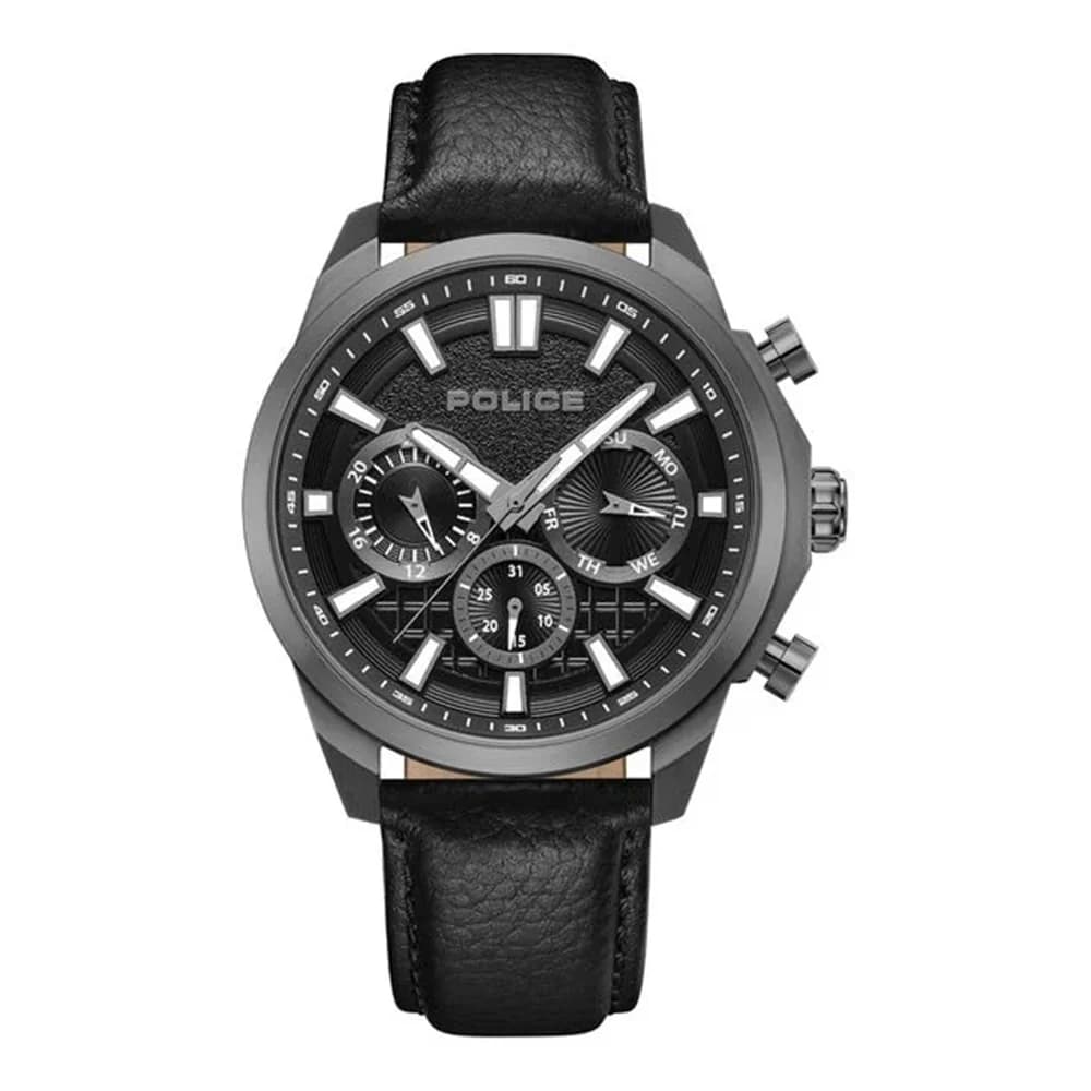 Men's Black Casual Chronograph Watch - NTPLPEWGF0021005