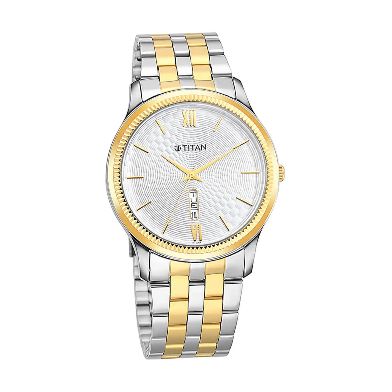 Men's Silver Casual Analog Watch - NU1824BM02