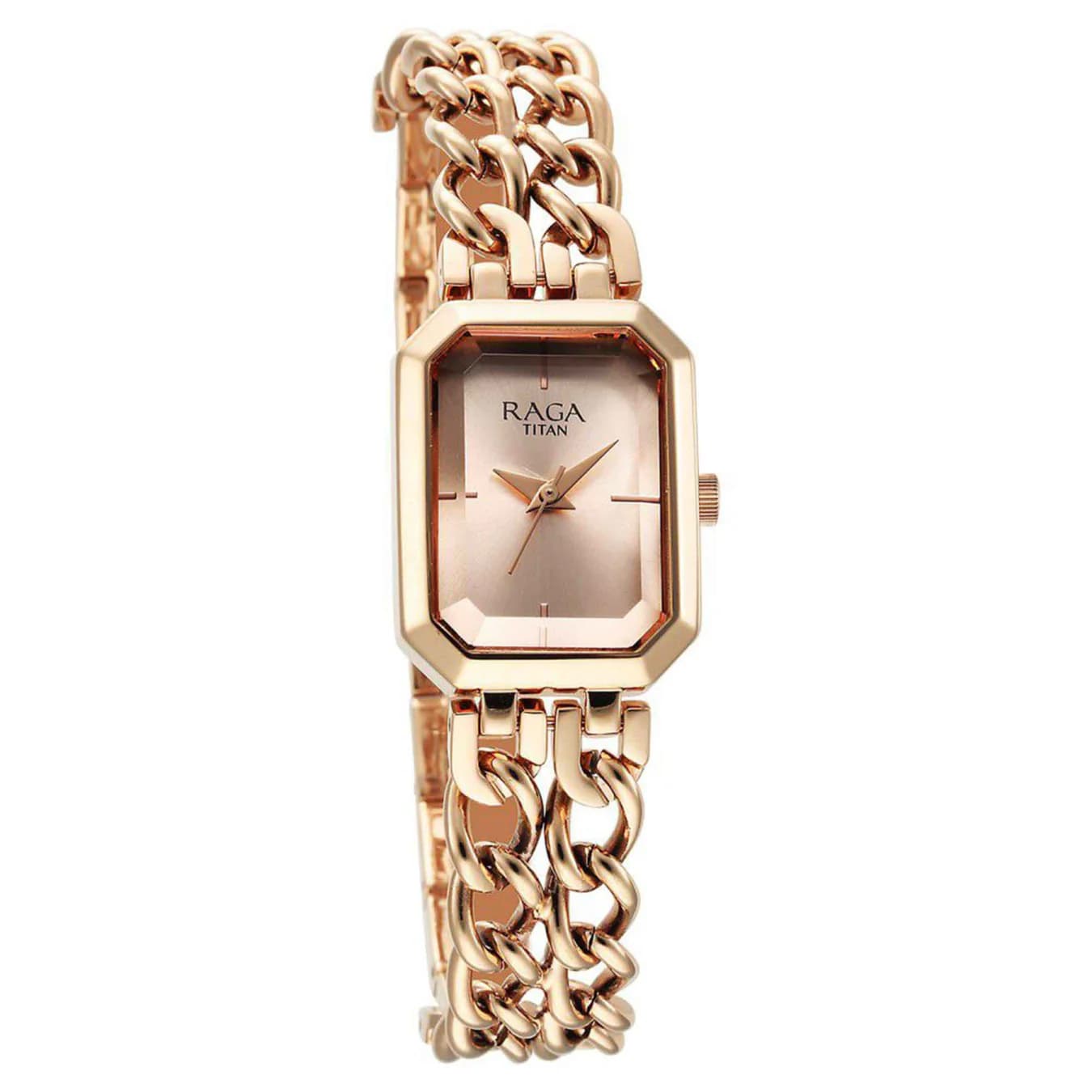 Women's Rose Gold Casual Analog Watch - NU95283WM01