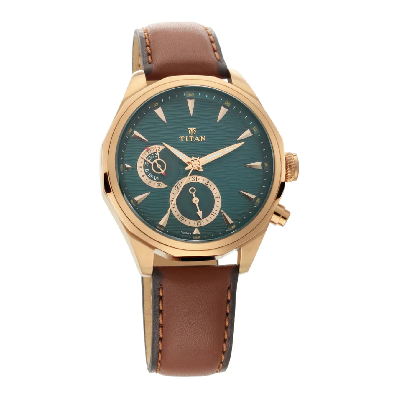 Men's Green Casual Chronograph Watch - NU1829QL01