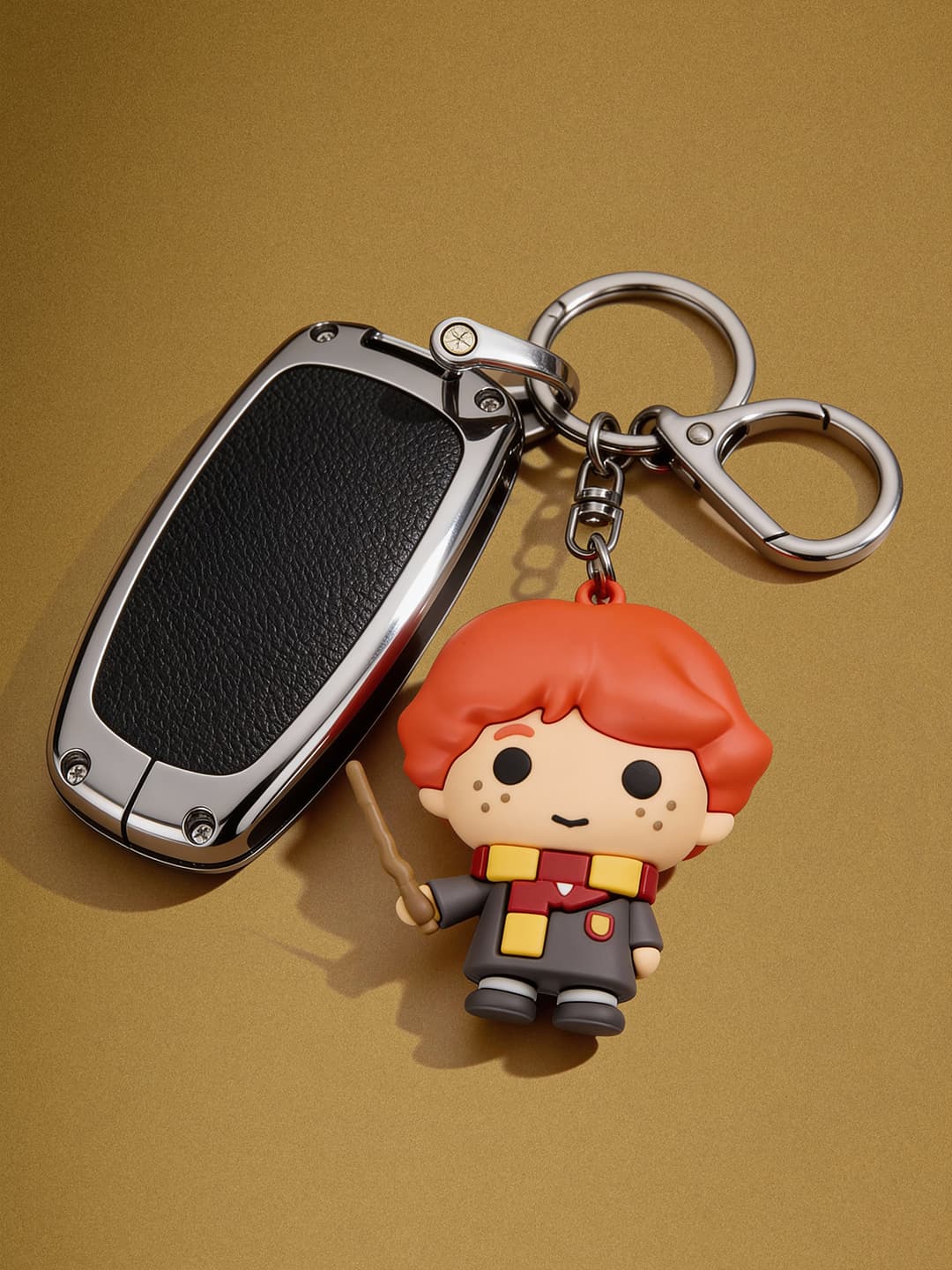 Unisex Multicolor Harry Potter- Ron 3D Keychain