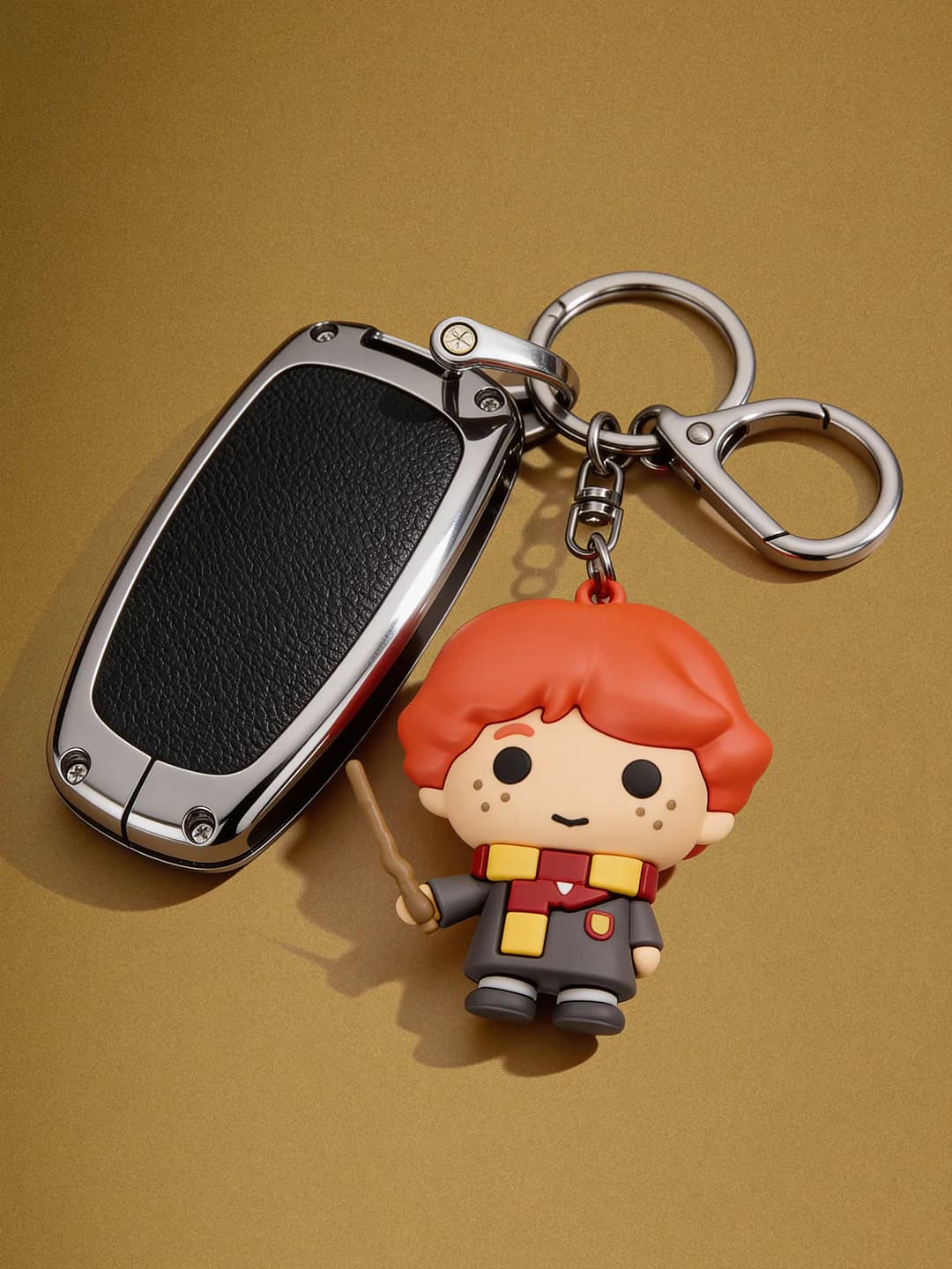 Unisex Multicolor Harry Potter- Ron 3D Keychain