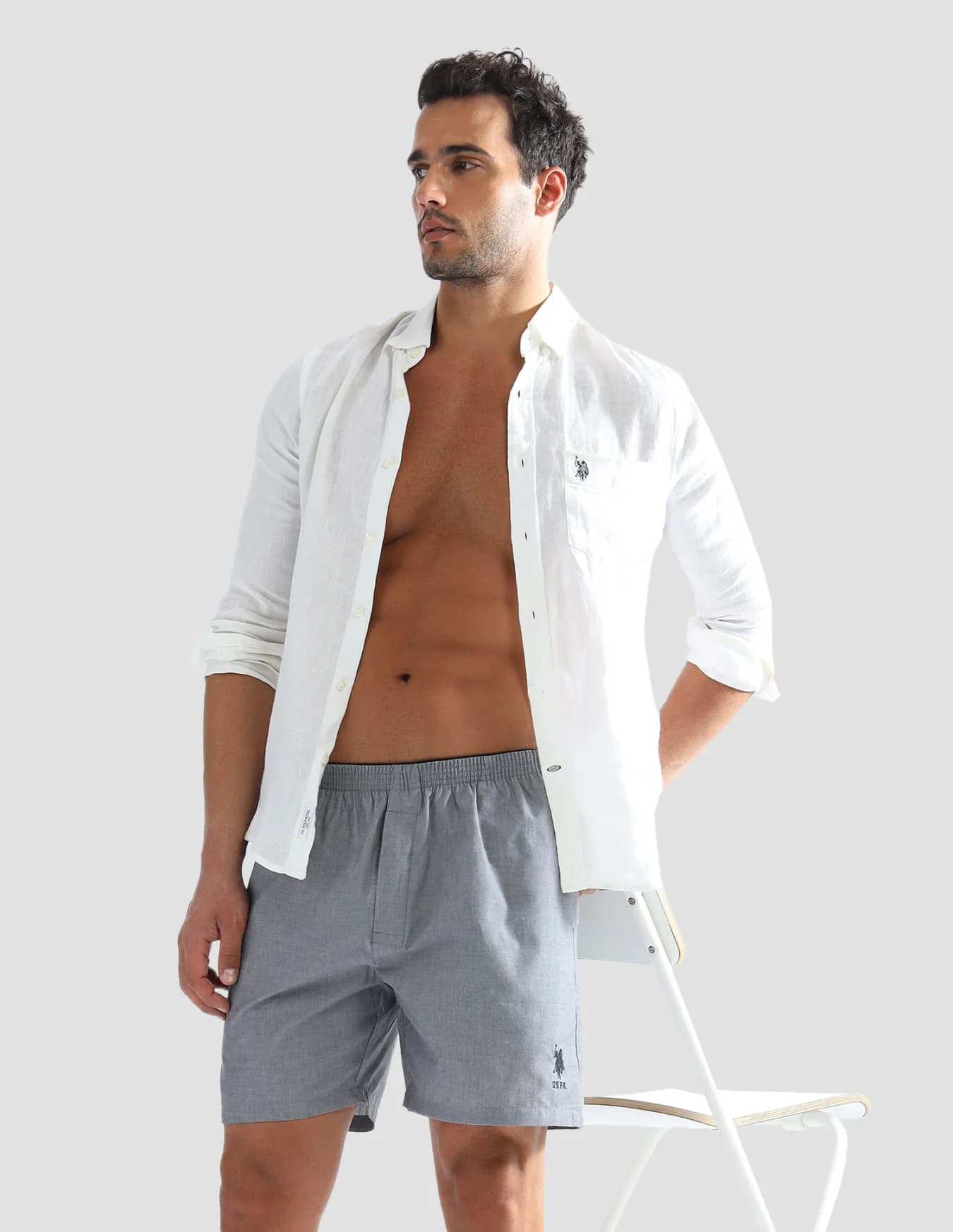 Men's Multicolor Regular Fit Mid Rise Shorts