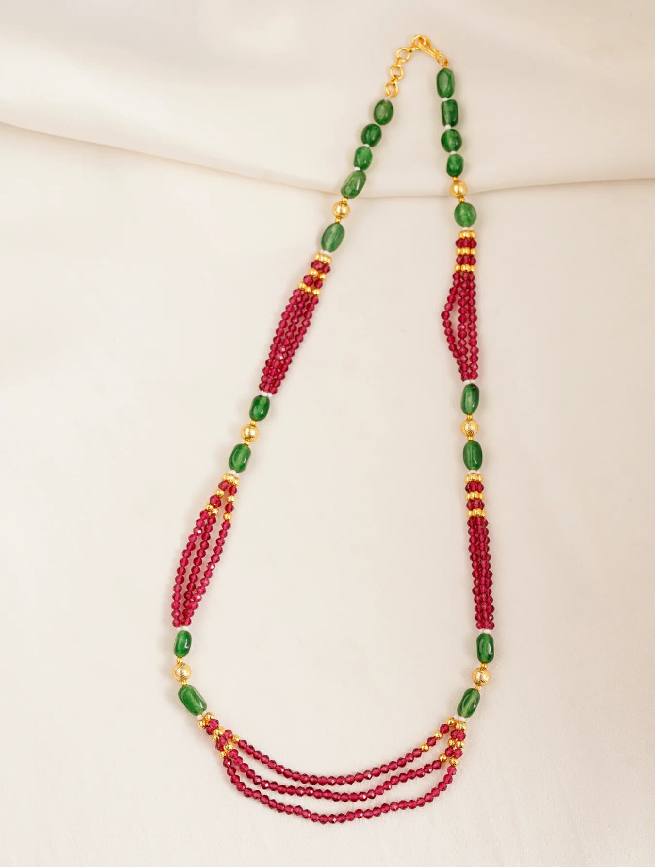 Women's Party Wear Gold Plated Brass Necklace