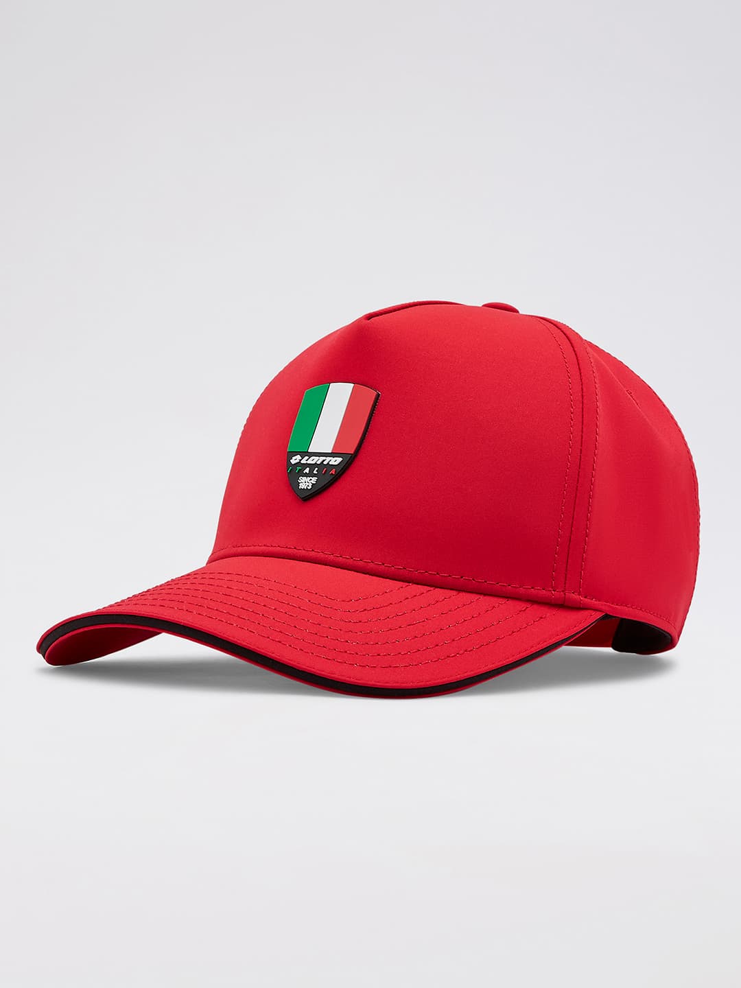 Unisex Red Patchwork Kickoff 5 Panel Baseball Cap