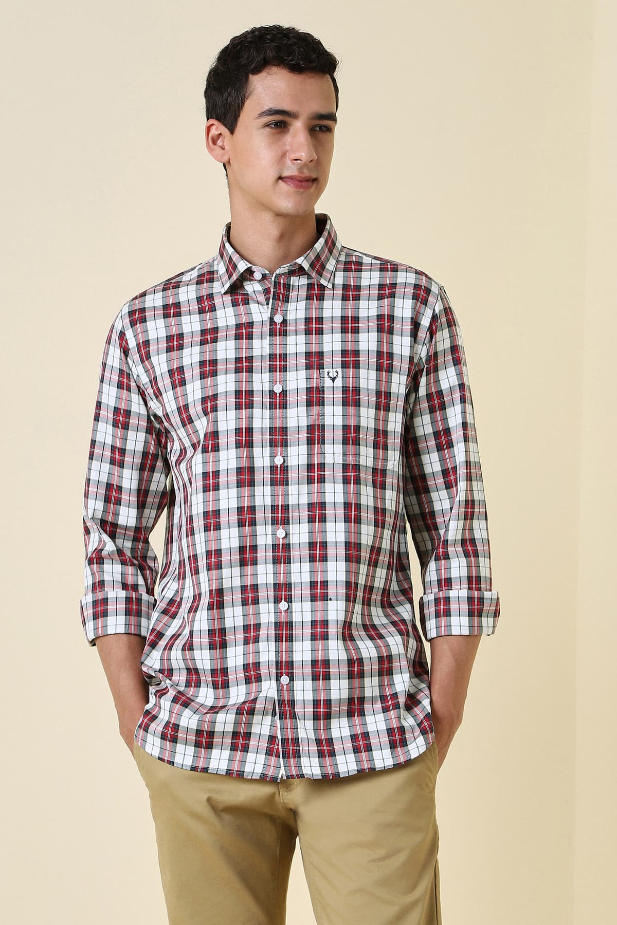 Men's Multicolor Casual Checked Regular Fit Full Sleeves Shirt