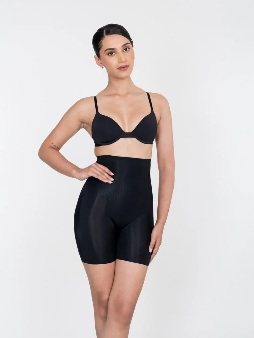 Women's Black Air Series High Waist Shaper Shorts