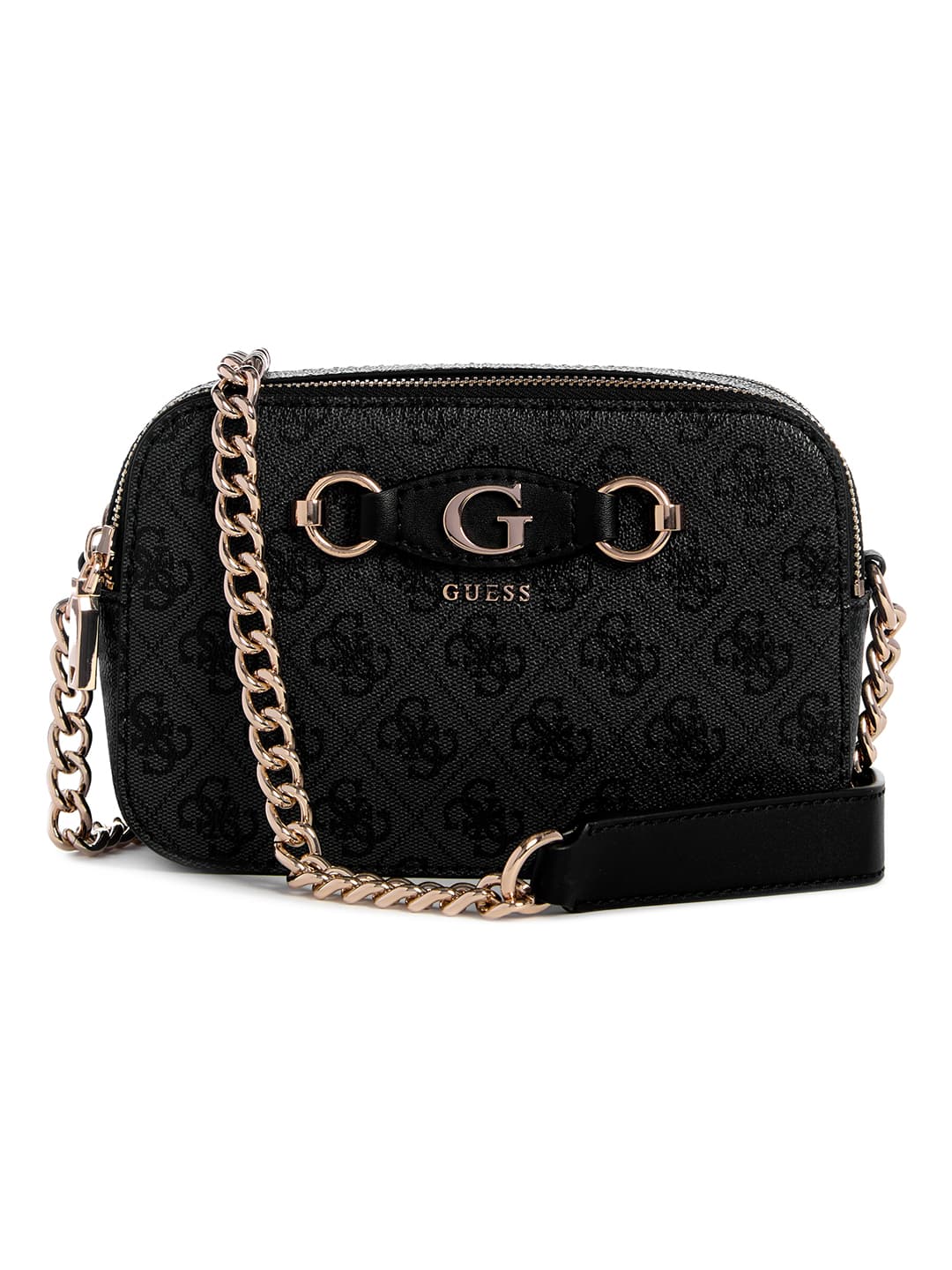 Women's Grey Coal Logo Printed Izzy Crossbody Camera Bag