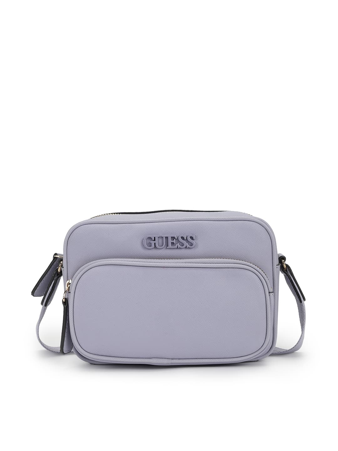 Women's Purple Solid Zinnia Crossbody