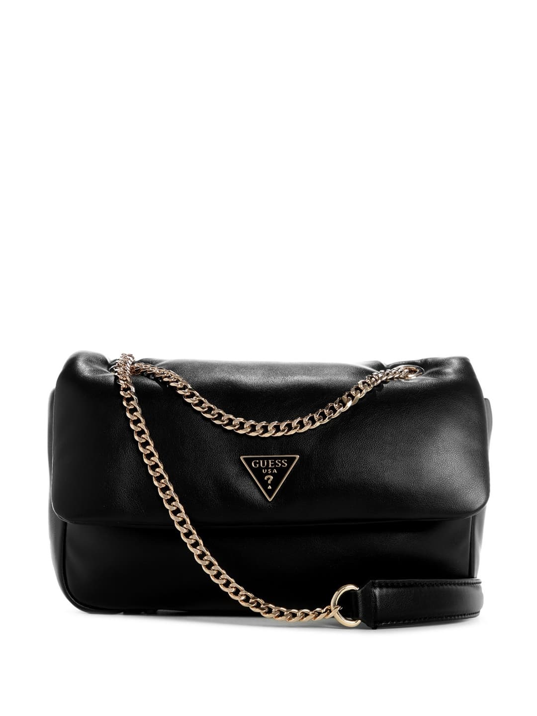Women's Black Solid Sunetra Convertible Crossbody Bag