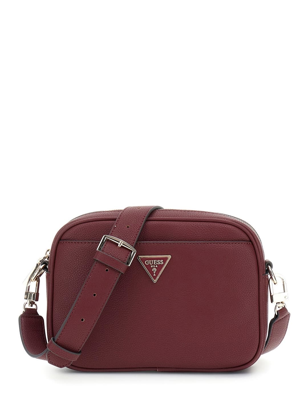 Women's Brown Solid Meridian Crossbody Bag