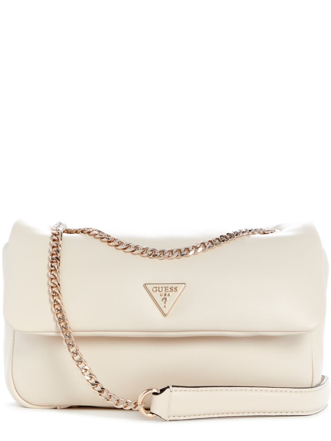 Women's Cream Solid Sunetra Convertible Crossbody Bag