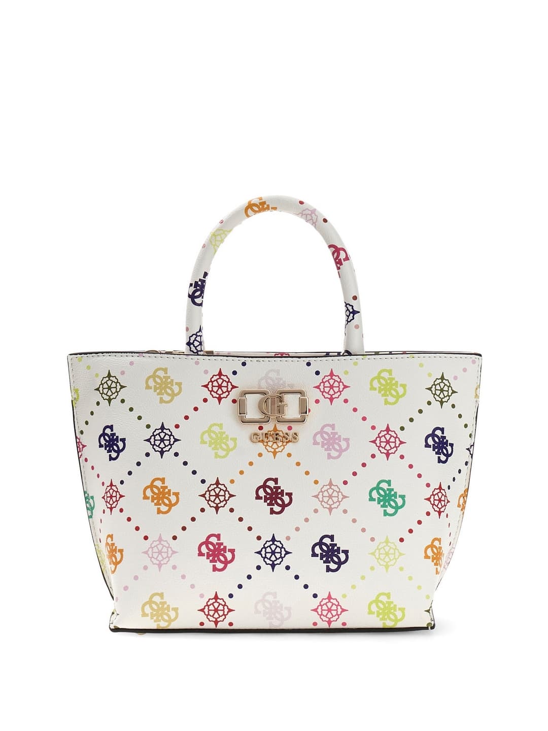 Women's Multicolor Printed Emelie Logo Mini Tote Bag