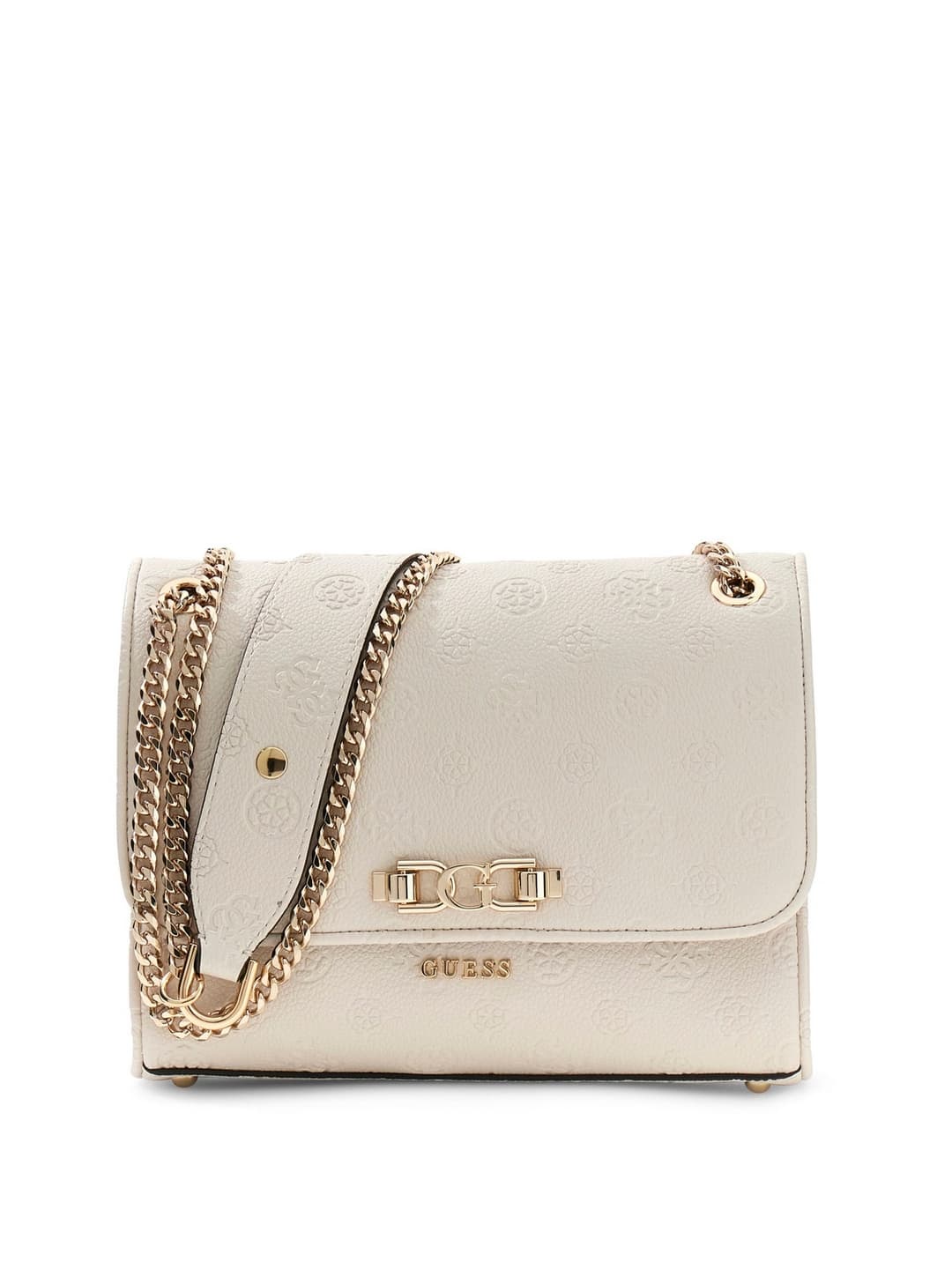 Women's Off White Textured Logo Anise Convertible Crossbody Bag