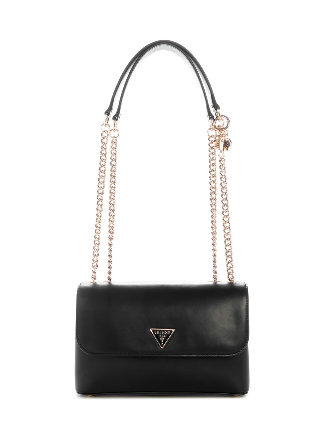 Women's Black Solid Daryna Crossbody Bag