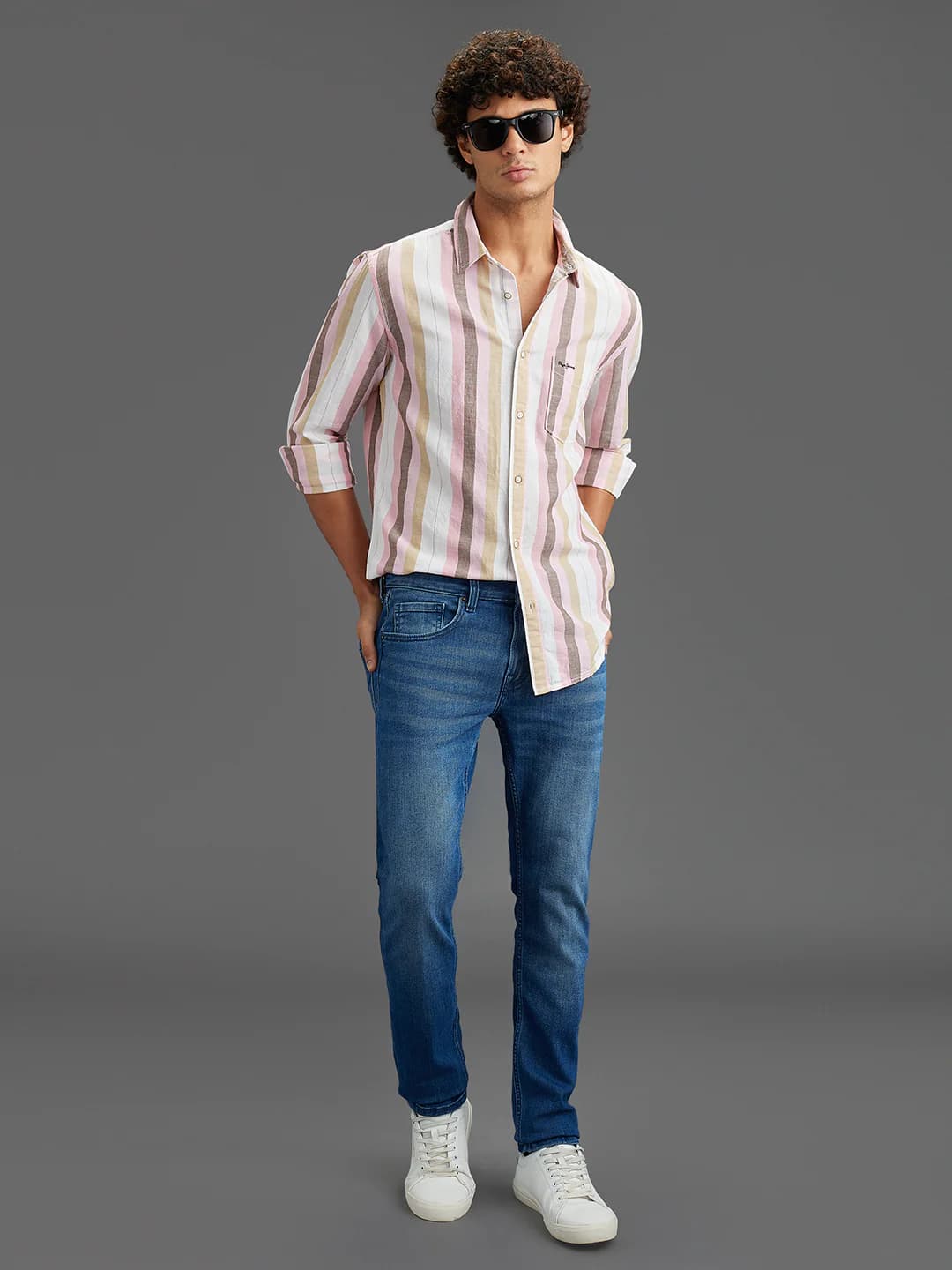 Men's Multicolor Casual Full Sleeves Shirt