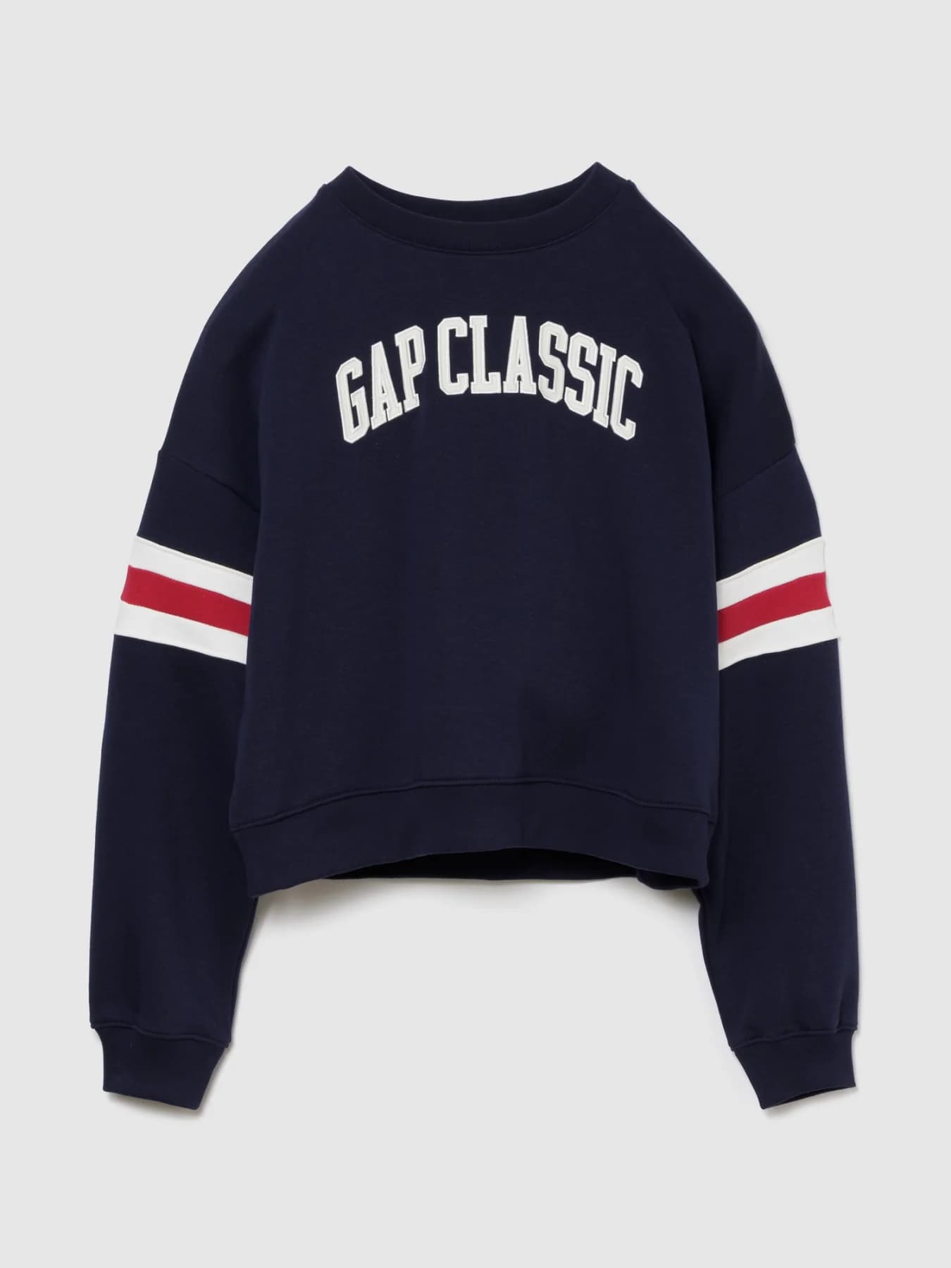 Women's Navy Casual Oversized Fit Full Sleeves Sweatshirt