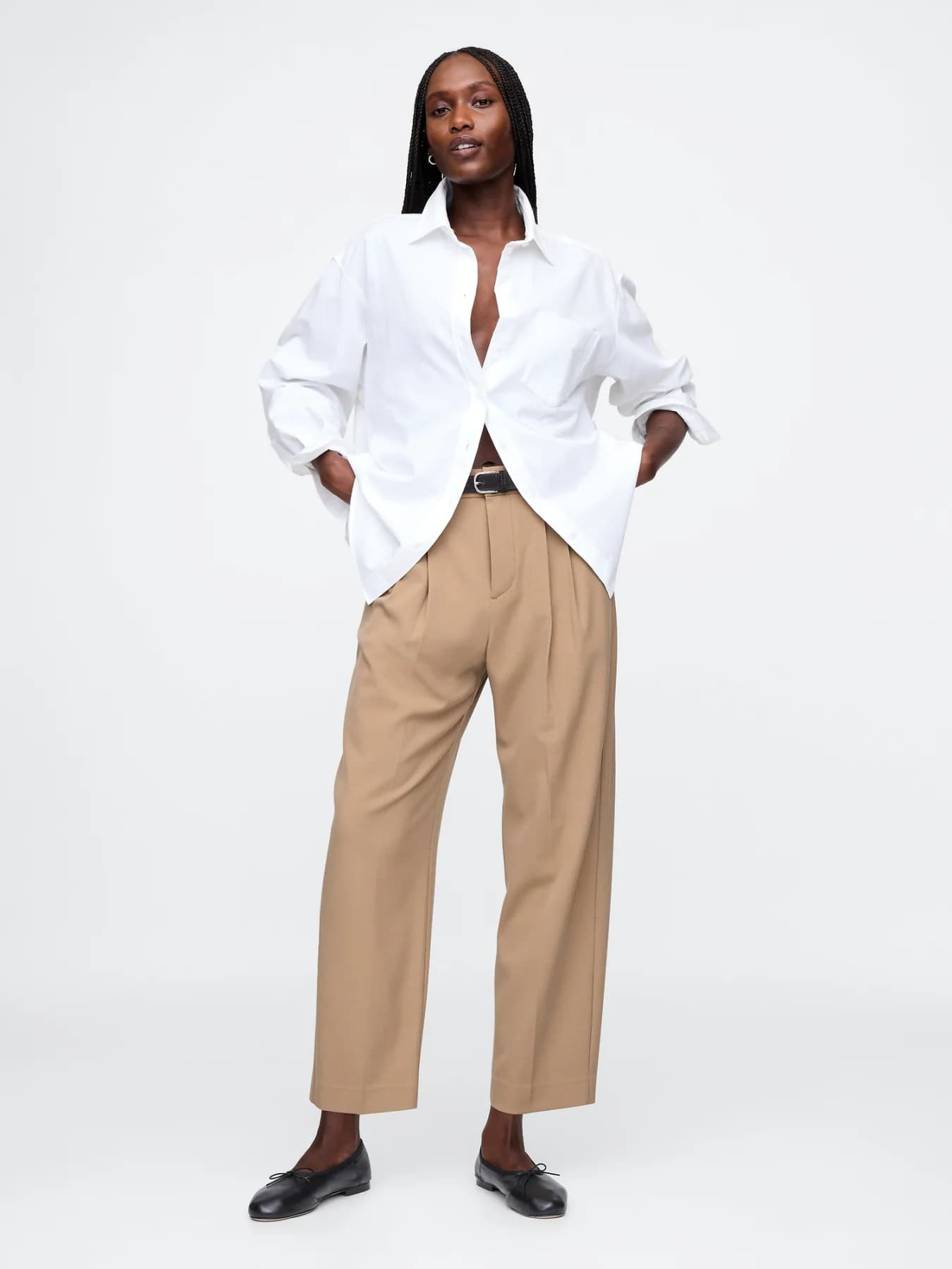 Women's Brown Casual Solid Slim Fit Mid Rise Trouser