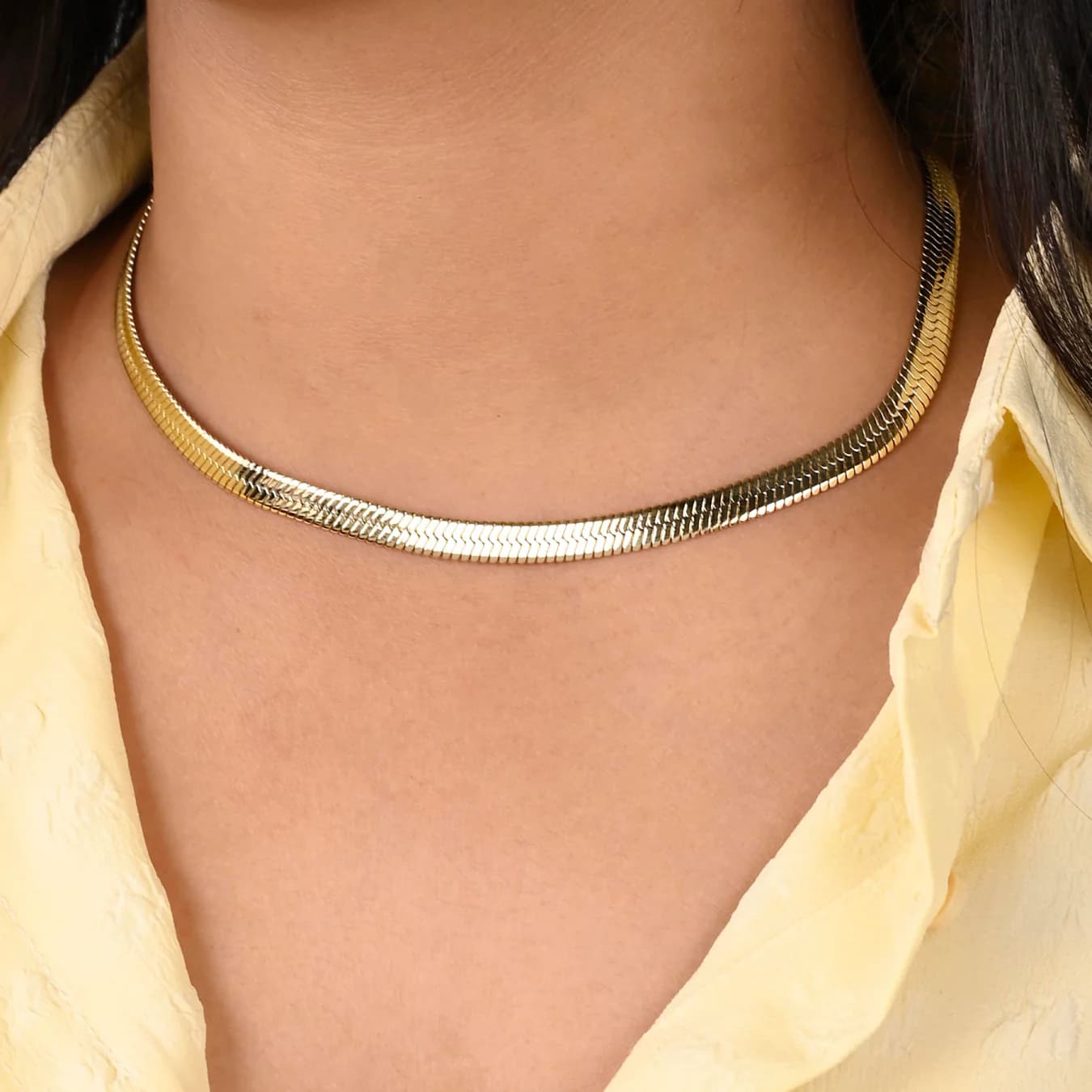 Women's Gold Axis Infinity Necklace