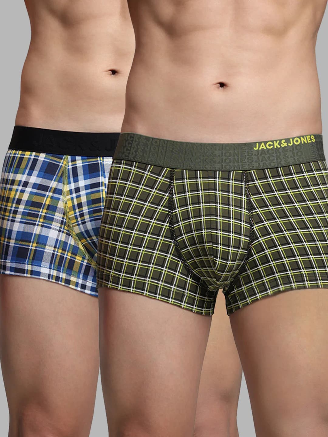 Men's Multicolor Casual Regular Fit Printed Trunk - Pack of 2