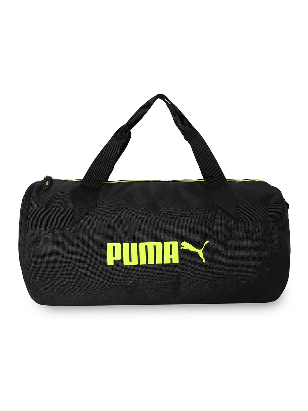 Women's Black Solid Gym & Sports Duffle Bag