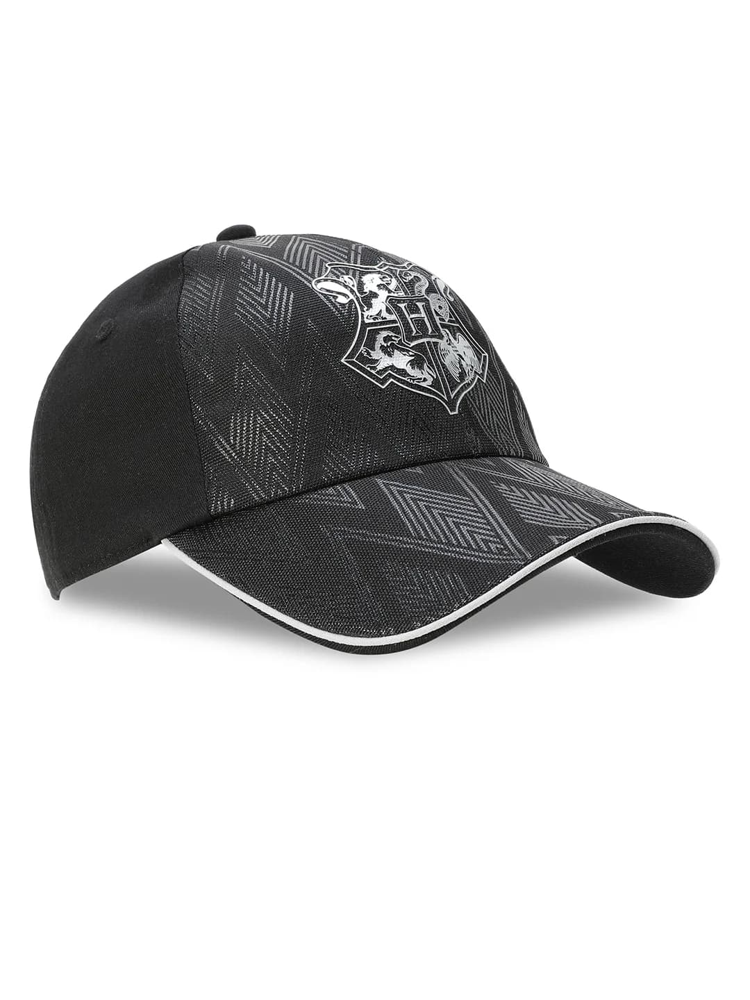 Unisex Black Printed X Harry Potter Youth Dad Cap