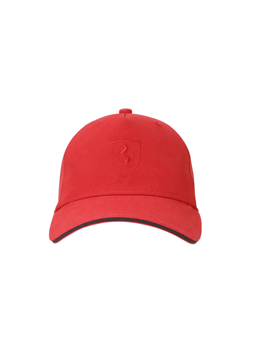 Unisex Red Solid Ferrari Sptwr Style Baseball Cap