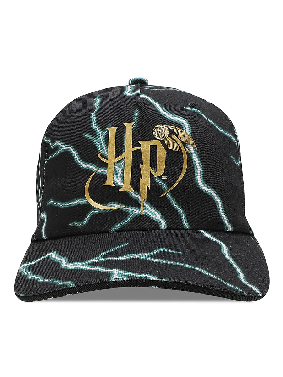 Women's Black Printed Harry Potter Basketball Cap