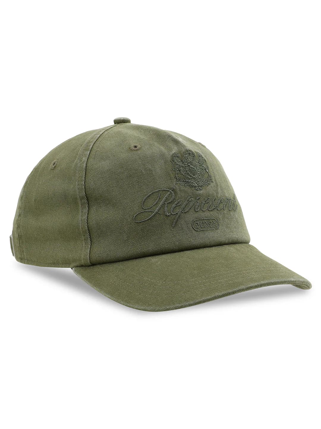 Unisex Green Textured X Represent Baseball Cap
