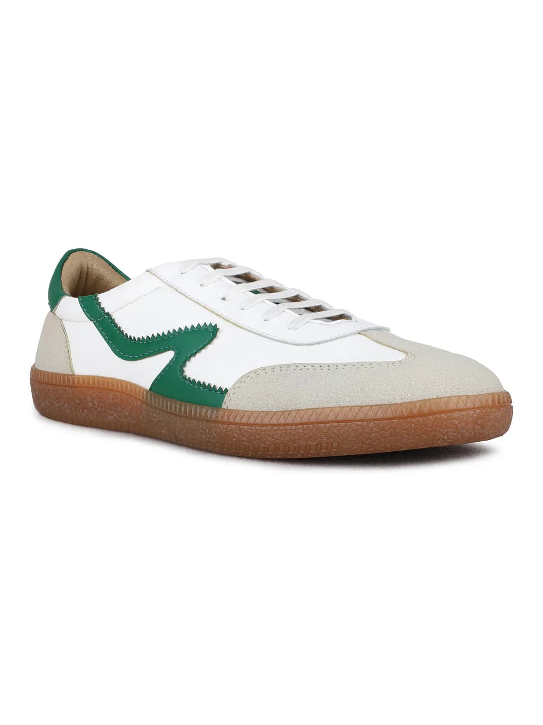 Women's White Casual Round Toe Casual Sneakers