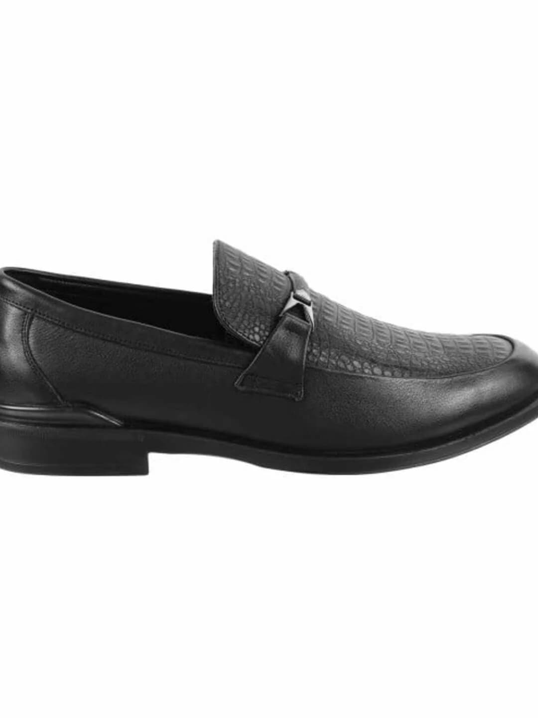 Men's Black Formal Leather Loafers Shoes