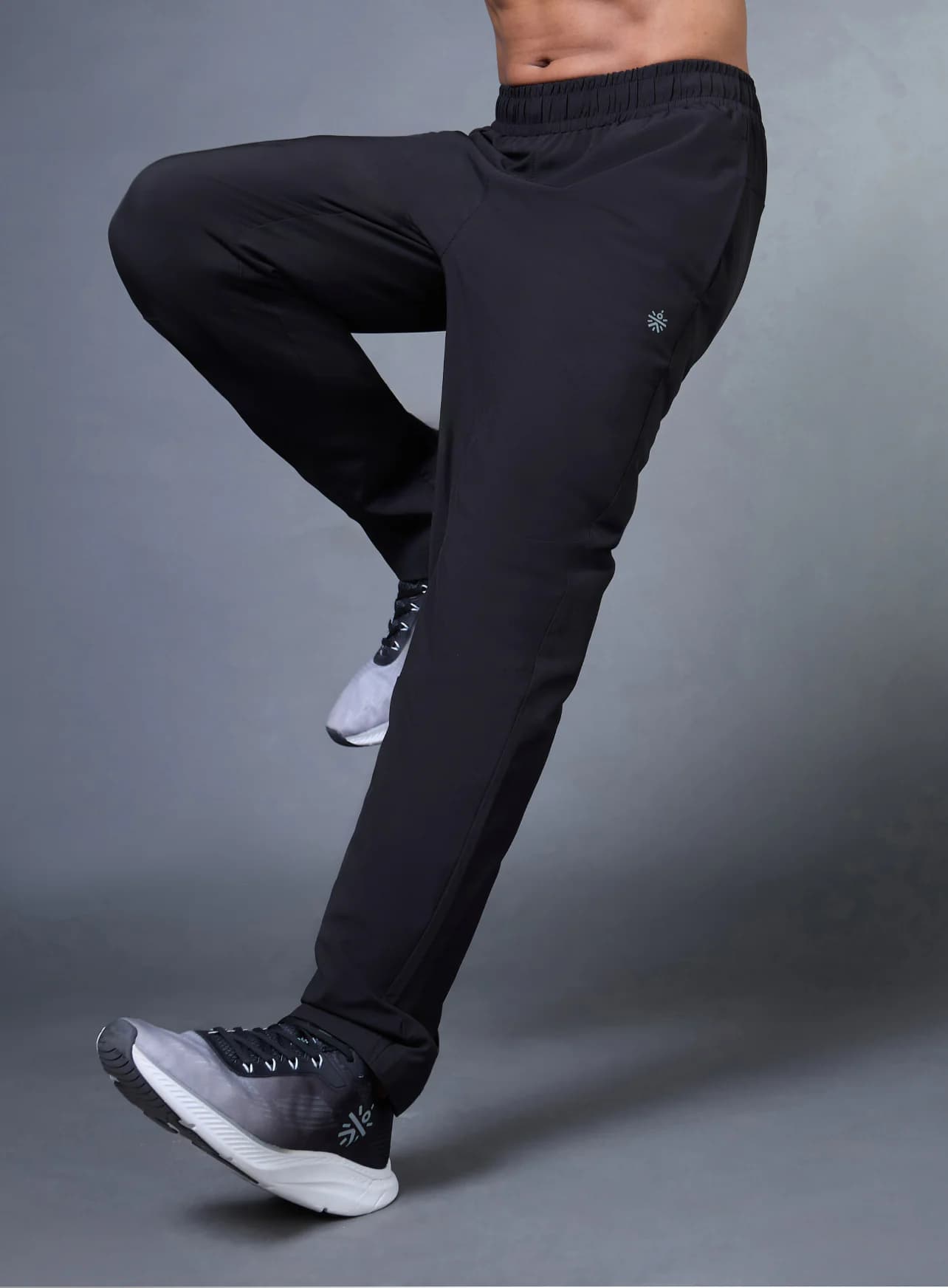 Men's Black Night Running Trackpant