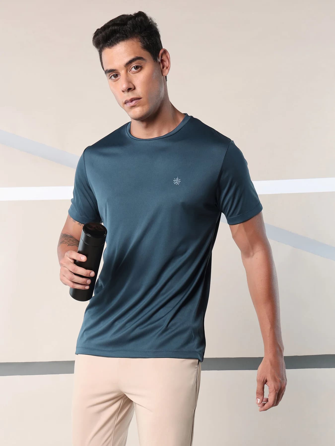 Men's Navy Train All Fly Dry Tshirt