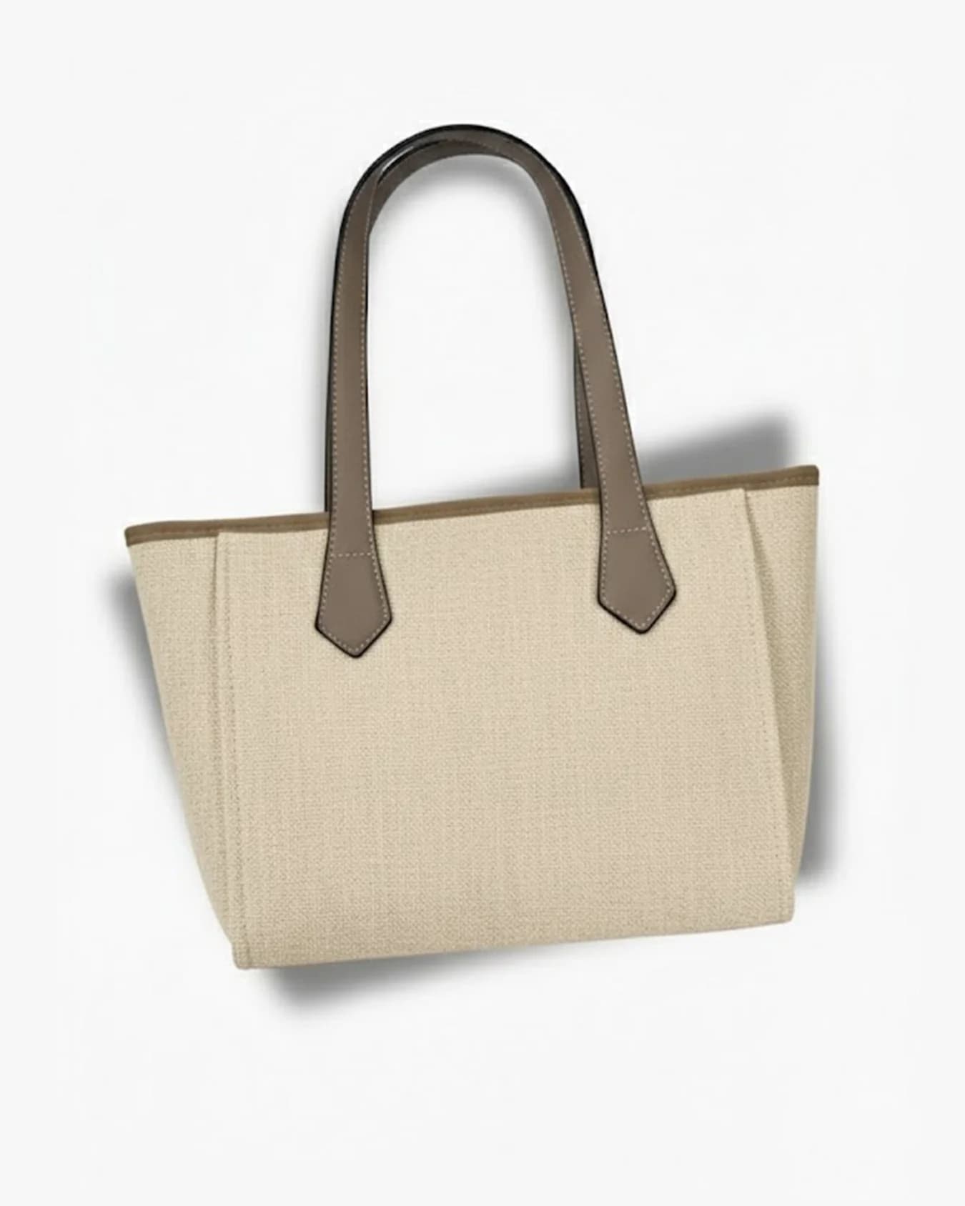 Women's Cream Formal Solid Oat Milk Handbag