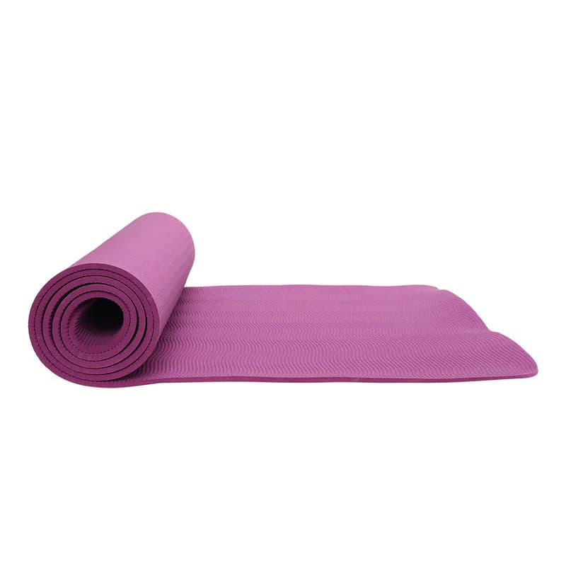 Women's Purple Textured Anti-Slip Reversible Yoga Mat