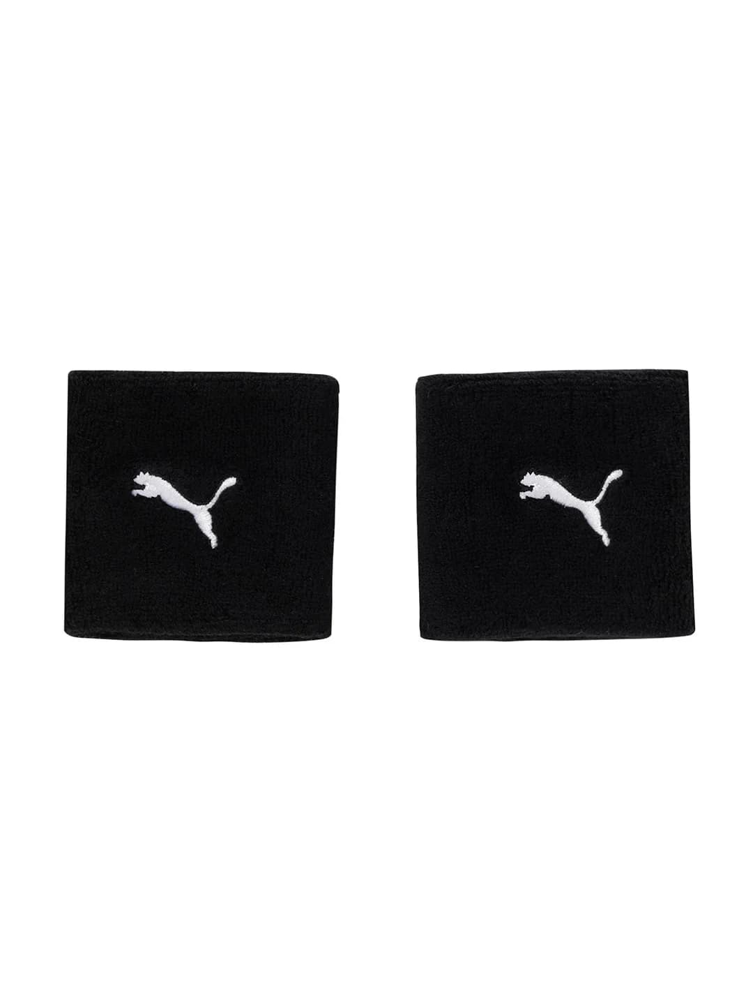 Unisex Black Textured Training Essential Terrycloth Wristband