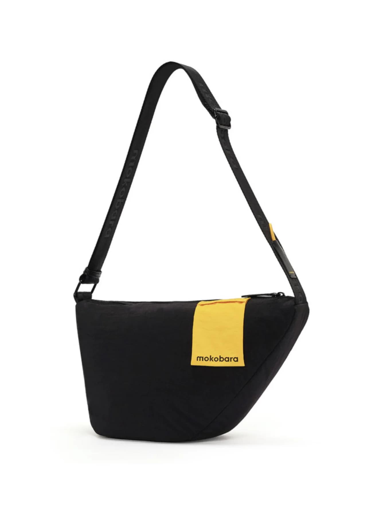 Unisex Black Synthetic Top Handle The Aisle Crossbody Bag