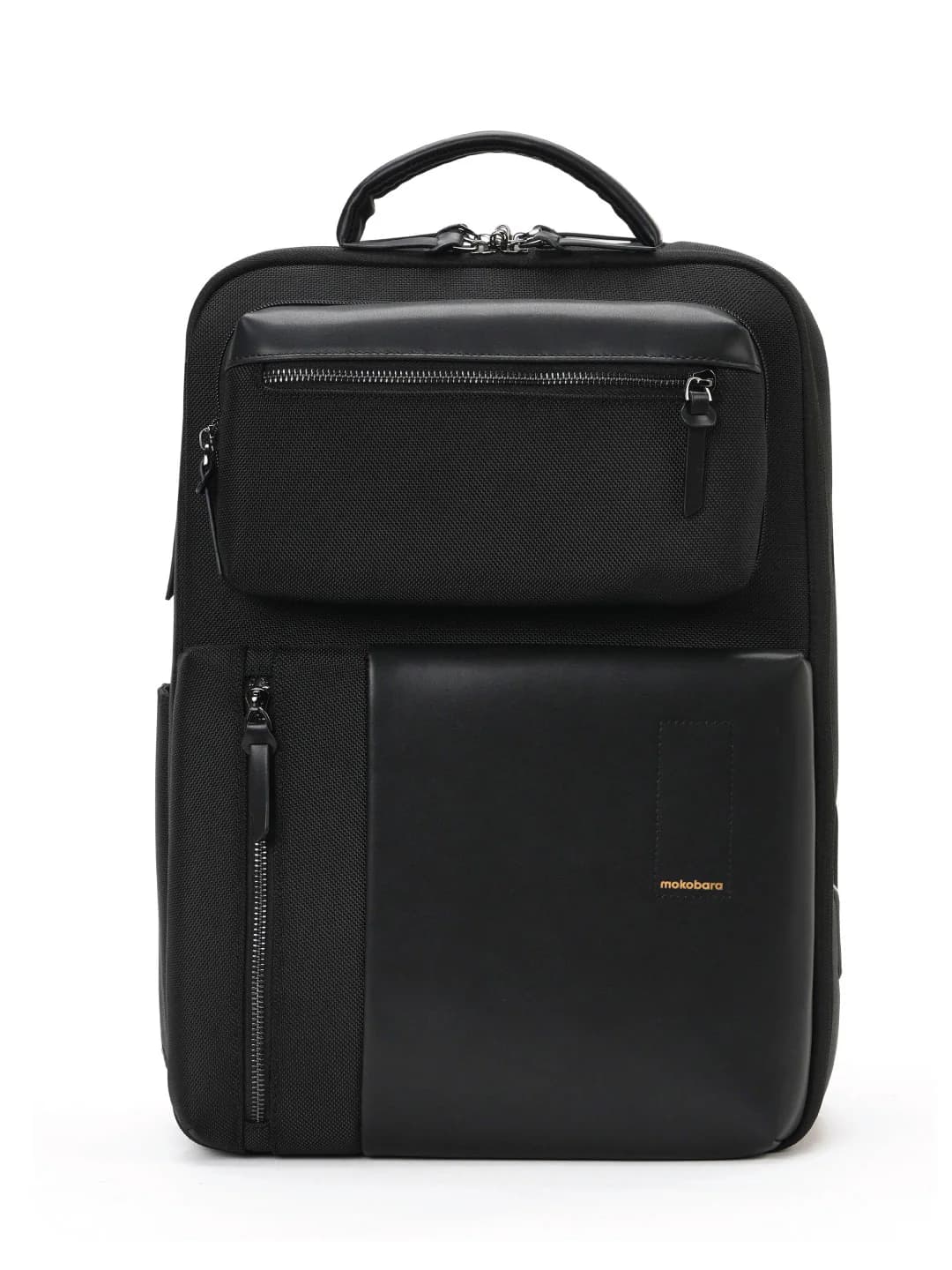 Unisex Black Nylon Top Handle The Overnighter Backpack - 23L
