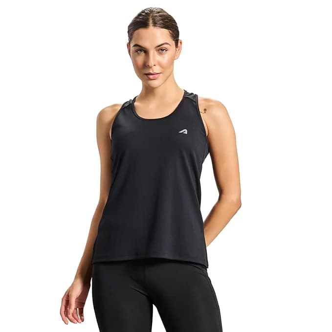 Women's Red Sports Solid Running, Gym & Workout Vest