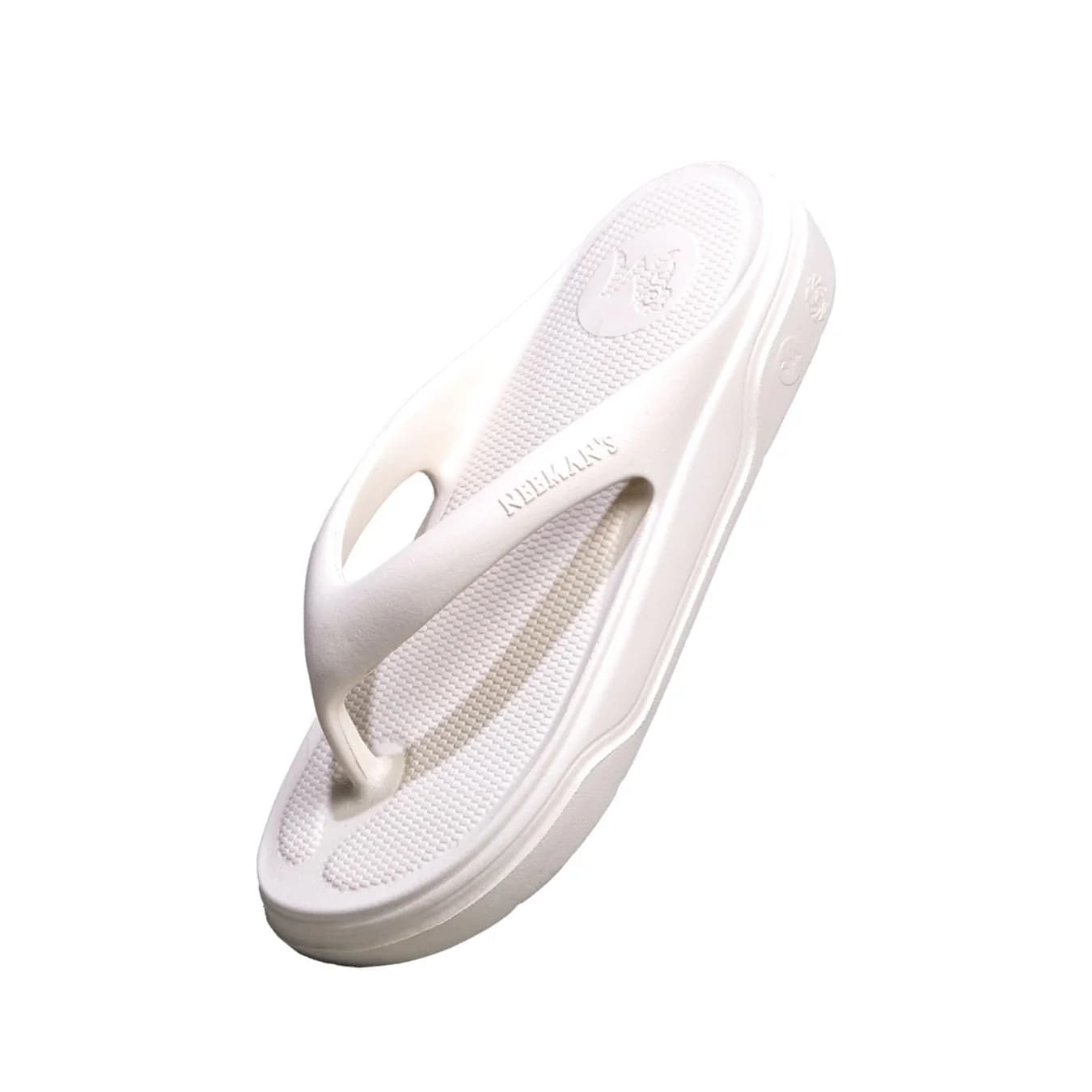 Unisex Cream Powered by CushyVerse Technology for Ultimate Cushioning - Bounce and All-Day Comfort Cushers Flip-Flops