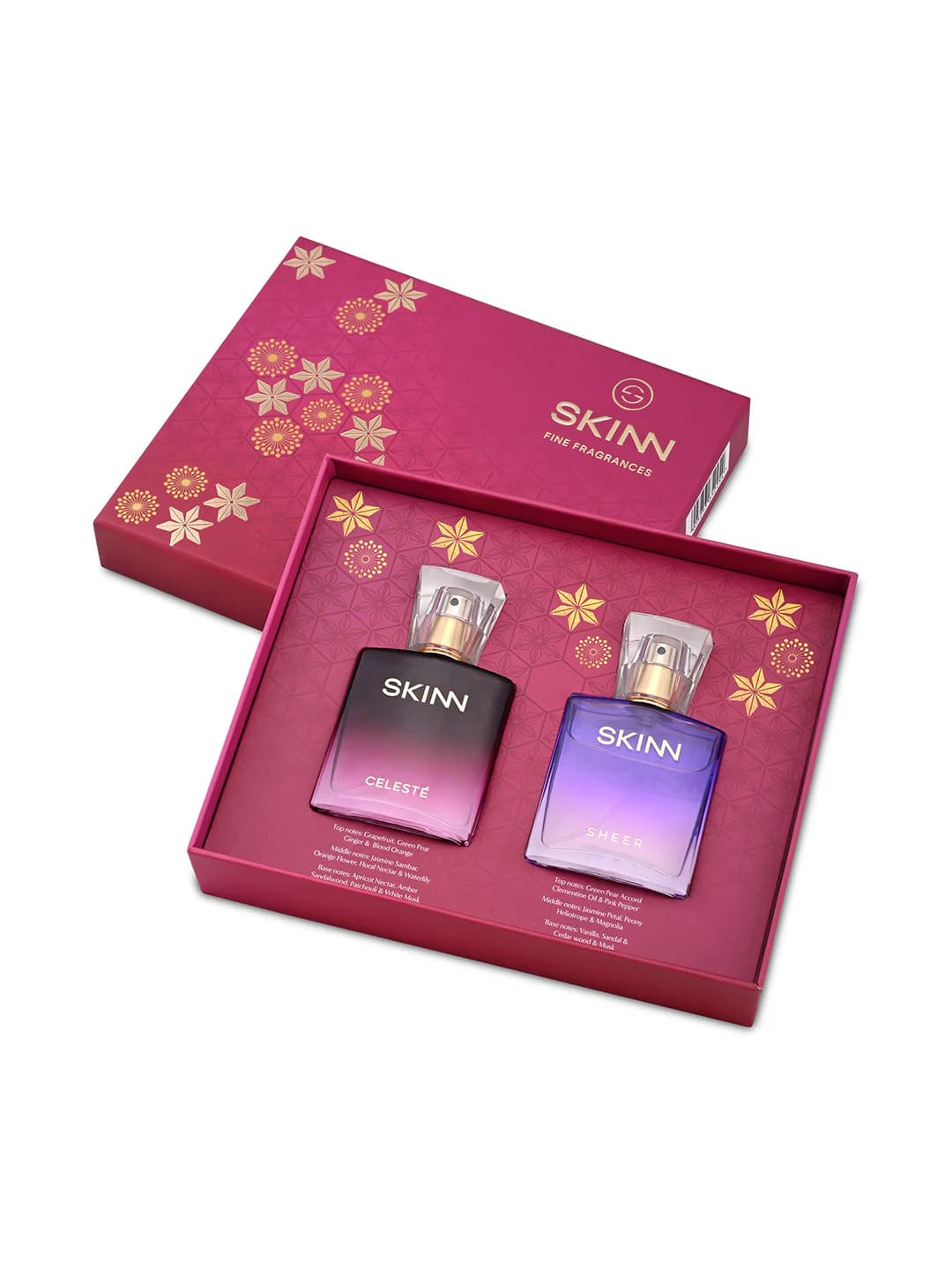 Women Celeste & Sheer Miniature EDP Gift Set- 25 ml Each