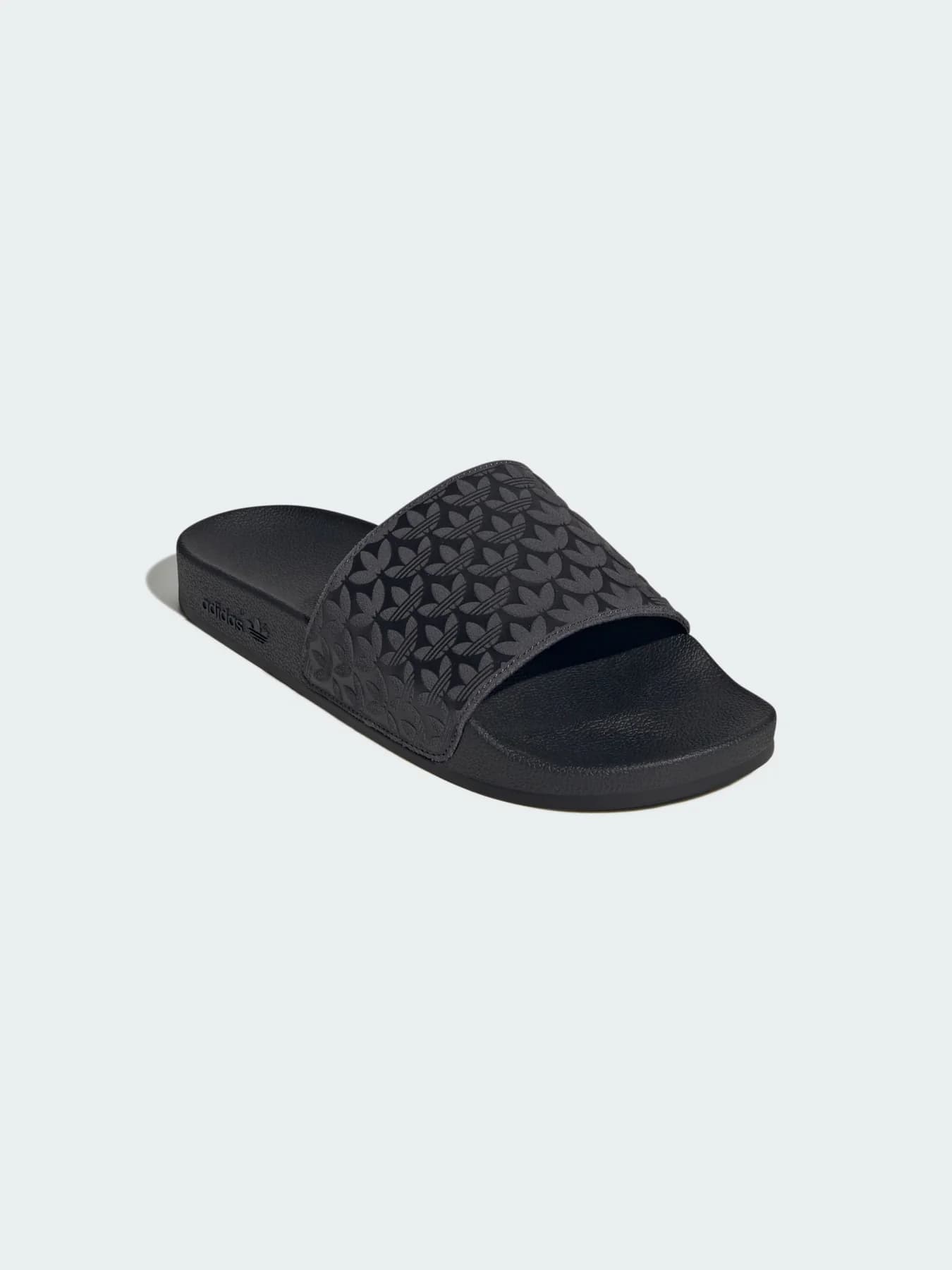 Men's Multicolor Leather Round Toe ADILETTE Slides