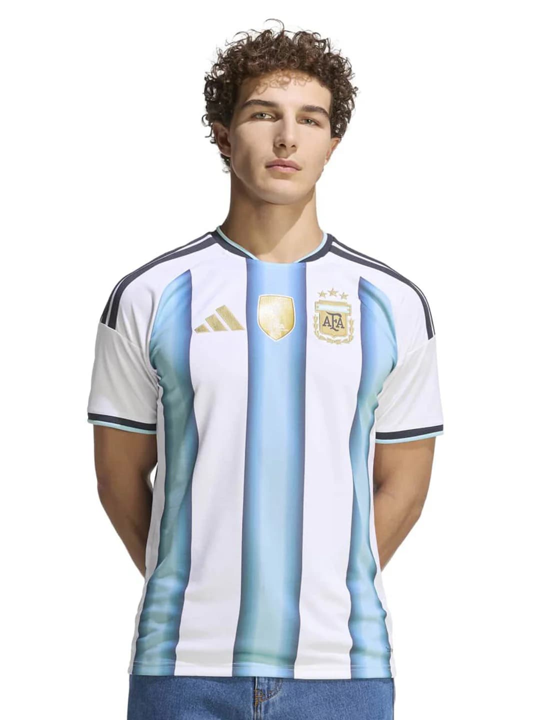 Men's White Argentina 2026 Home Jersey