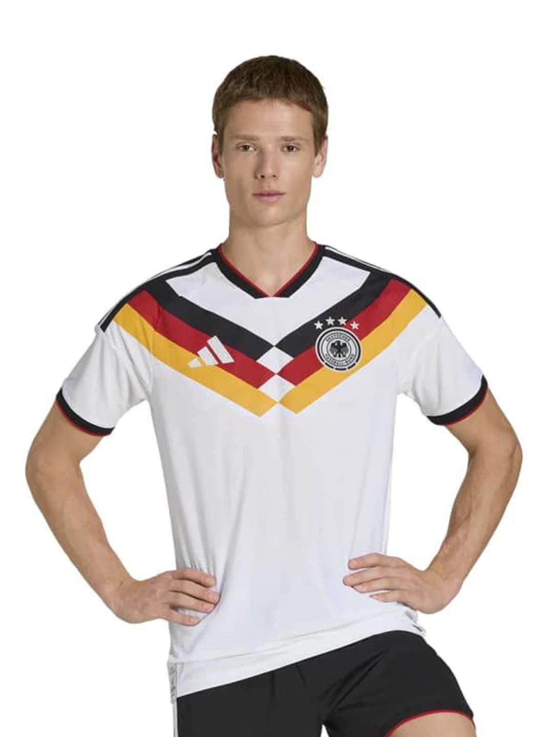 Men's White Germany 26 Home Jersey
