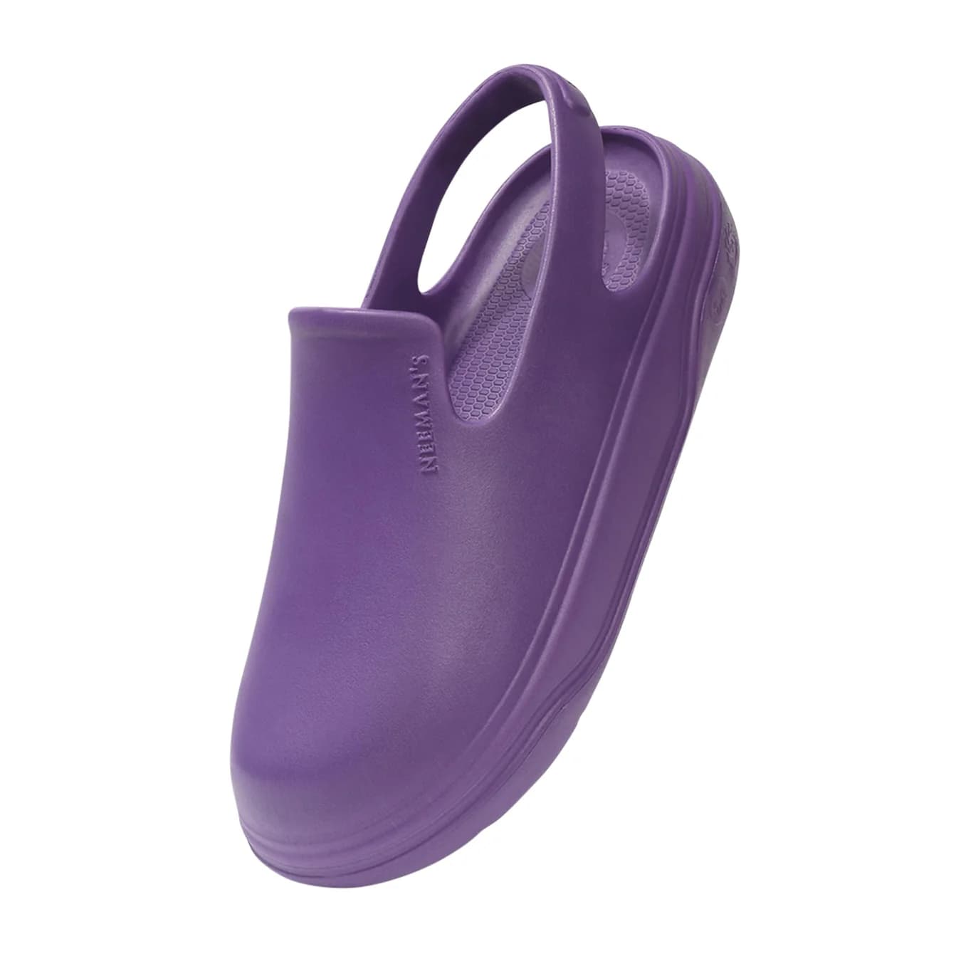 Unisex Purple Casual Round Toe EVA Cusher Clogs